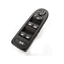 Citroen C5 Sol Ön Cam Açma Dügmesi Anahtari 2008--2015 Siyah 298992090