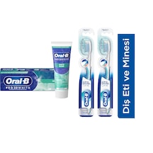 Oral-B 3D White Hafif Nane Diş Macunu 75 ML + Health Ultra İnce Diş Fırçası 2'li