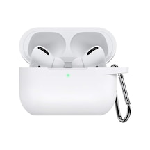 Airpods Pro Lansman Silikon Kılıf Beyaz