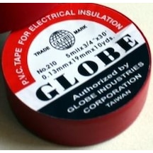 Globe Elektrik Bandı Kırmızı