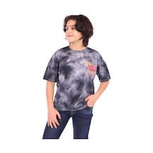 Toontoy Kids Toontoy Erkek Tişört Göğsü Baskılı Siyah