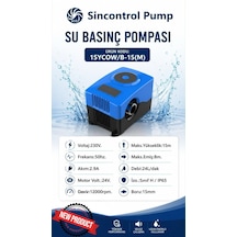 Mur-cell Sincontroller Yeni Nesil Su Motoru Su Pompası 15m