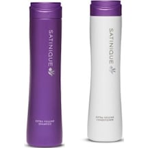 Amway Satinique Ekstra Hacimlendirici Şampuan 280 ML + Saç Bakım Kremi 280 ML