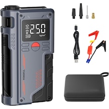 4'ü 1 Arada Şarjlı Akü Takviye Cihazı Ve Hava Kompresörü 1000a Jump Starter & 150 Psı Dijital Pompa