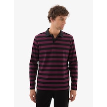 Erkek Polo Yaka T-shirt 40810 - Siyah Siyah