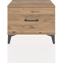 Arges Komodin Tek Çekmeceli 60x30x48 Çam-çam Çam