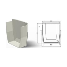 Çatı Oluğu Kör Tapa Oluk Tapası