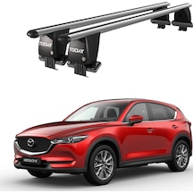 Royal Mazda Cx-5 2017 Ve Sonrası Uyumlu Gri Ara Atkı Port Bagaj Tavan Barı