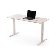 Rüzgar Çalışma Masası Beyaz 120x60 Abanoz - Beyaz