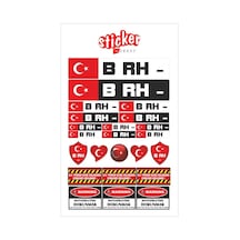 B Rh - Sticker Seti