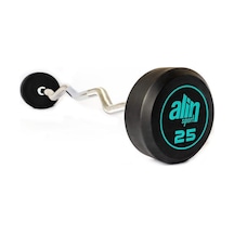 Alin Sport 25 Kg Kauçuk Kaplı Profesyonel Olimpik Z Barbell