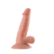 Hızlı Express 17 CM Realistik Vantuzlu Dildo Penis