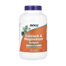 Calcium & Magnesium Softgels With Vitamin D-3 And Zinc 240 Softgels