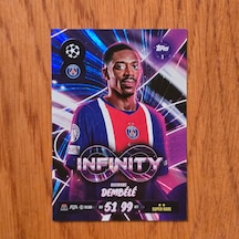 Topps Match Attax 2027 Ousmane Dembele Infinity Oyun Kartı