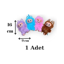 Labubu Oyuncak Anahtarlık Peluş Bebek Çok Renkli