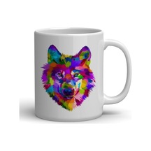 Köpek Baskılı/kupa Bardak Beyaz