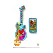 Türkçe Müzikli Eğitici Çocuk Gitarı - Pilli Ve Sesli Erkek Çocuk Oyuncak Modeli
