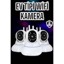 Diğer Wifi Kamerası Çift Yönlü Bebek Güvenlik Kamerası Gece Görüşlü Çok Renkli