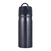 Çelik Içli Matara 350Ml Koyu Gri