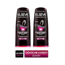 Elseve Arginine Direnç X3 Dökülme Karşıtı Bakım Kremi 360ML X2