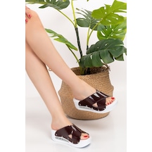Bordo Rugan Desenli Çapraz Model Açık Airmax Ortopedik Terlik Bordo Rugan Desenli Çapraz Model Açık Airmax Ortopedik Terlik