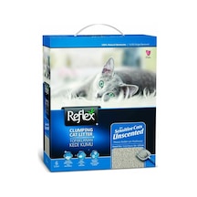 Reflex Hassas Kediler İçin Parfümsüz Topaklaşan Bentonit Kedi Kumu 4 x 6 L