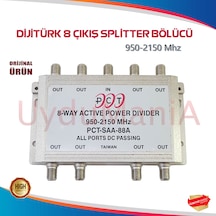 Digitürk 8 Çıkış Splitter 950-2150 Mhz -