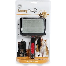 Luxury Paws Plastik Saplı Köpek Fırçası Large 19 CM