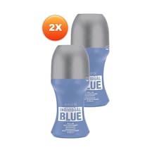 Avon Individual Blue Erkek Roll-On 50 ML x 2