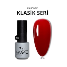 Momo Professional Kalıcı Oje K016 Şarap Kırmızı 4 Ml