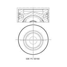 Mahle-knecht-behr 028pı00160002 Piston Complete 81.5 Mm Vw Diğer