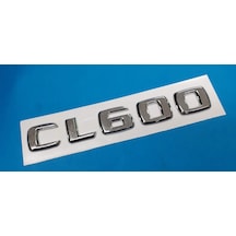 Benz Cl 600 Krom Bagaj Yazısı 3m 3d Abs