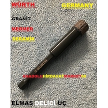 Würth 8mm Granit Mermer Delme Panç Elmas Delici 8x80 Germany