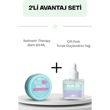 Mara Nailmed Therapy Balm 60 Ml + Çift Fazlı Tırnak Güçlendirici Yağ Diğer