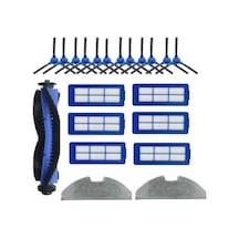 Unimarket Robovac G10 G30 Hibrid 11 S Max Yedek Filtre Fırça Paspas Robot Süpürge Aksesuarları Süpürge Yedek Parçaları 21 Adet