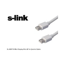 S-Link Sl-Mdp10 Mini Display Port M  To M 1M Kablo