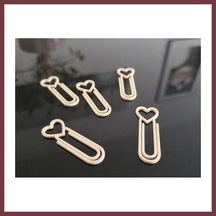 Storeşahin 3d Baskı Kalp Figürlü Ataç - 10lu Set - Bej Shn0720