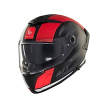 Mt Thunder 4 Sv Treads B5 Full Face Motosiklet Kaskı Siyah - Kırmızı