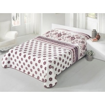 Sarar Battaniye Sarar Çift Kişilik Modern Battaniye Sarar 4 Kg Krem-kahve