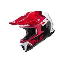 Hjc C50 Kask Prımal Mc1 Kırmızı - Beyaz