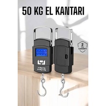 El Terazisi Dijital Göstergeli Pilli 50 Kg Ağırlık Ölçer Çok renkli