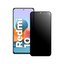 Xiaomi Redmi 10 -uyumlu Privacy Hayalet - Temperli Cam Ekran Koruyucu-anti Static Esd Hd