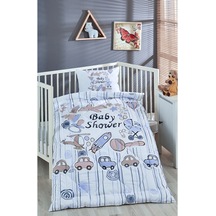 Komfort Home V25 %100 Pamuklu Silikon Elyaf Bebek Yorgan Seti