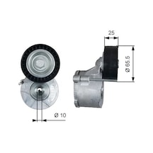 Gates Alternatör Gergi Rulmanı Kütüklü Doblo-fıorıno-lınea-nemo-bıpper-combo 1.3 Dmultijet 10