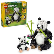 LEGO® Creator 3’ü 1 Arada Vahşi Hayvanlar: Panda Ailesi 31165 - 8 Yaş ve Üzeri Çocuklar için Yaratıcı Oyuncak Yapım Seti (626 Parça)