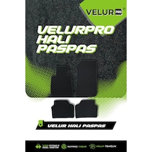 Velurpro Dacia Sandero 2020 Sonrası Araca Özel Velur Halı Paspas