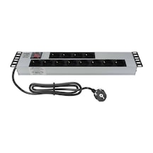 Amp Connect 19" 2u 12'li Schuko Anahtarlı Kabinet Grup Prizi Pdu -16a