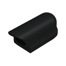 Cateksss 22 Mm Koç Izgara Pabuç Siyah - 15 Li Paket