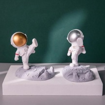 Büro Ev Ofis Personel Telefonu İçin Güvenli Tutan Astronot Sabit Tutucu Aparat Diğer
