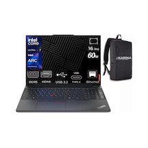 Lenovo ThinkPad E16 Gen 3 21SR006RTX-K04 96 GB 512 GB 16" Free Dos Dizüstü Bilgisayar